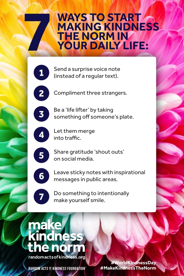 7 Ways to Make Kindness the Norm